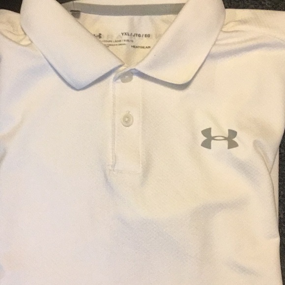 UNDER ARMOUR GOLF SHIRT KIDS. - Picture 4 of 4